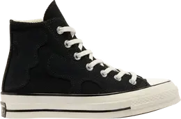 Кроссовки Converse Wmns Chuck 70 High Raw Earth Camo, черный 571163c | black