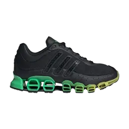 Кроссовки Adidas Wmns a3 Megaride Black Semi Screaming Green, черный ji1988 | black semi screaming green