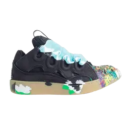Кроссовки Lanvin Gallery Dept. x Lanvin Wmns Curb Light Sneakers Paint Drip - Black, черный fw skdk02 drgd p22 10s1
