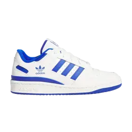 Adidas Кроссовки Wmns Forum Low CL, цвет White Royal Blue ih7913 | white royal blue