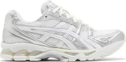 Кроссовки jjjjound x gel kayano 14 'silver white' Asics, серебряный 1201a457 100 | silver