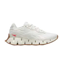 Кроссовки Wmns Zig Dynamica 4 Reebok, кремовый hr1380 | chalk/neon cherry/gum