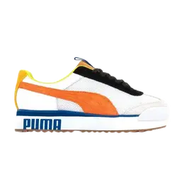 Кроссовки Wmns Roma Amor Sport Puma, оранжевый 371070 01 | white/mandarine red