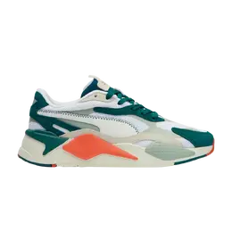 Кроссовки RS-X3 Puma, белый 396109 01 | white/malachite/fall foliage
