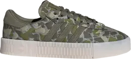 Кроссовки Adidas Wmns Sambarose 'Olive Camo', зеленый ee4677 | green