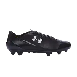 Кроссовки Speedform CRM Leather FG Under Armour, черный 1265285 002 | black/black/graphite