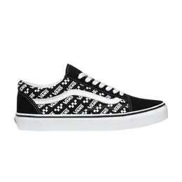 Кроссовки Old Skool Vans, черный vn0a4u3btez | black/true white