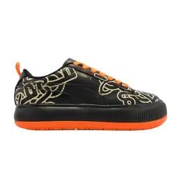 Кроссовки Pronounce x Wmns Suede Mayu Puma, черный 381262 01 | black/orange