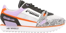 Кроссовки Puma Mr. Doodle x Wmns Mile Rider Wavy Doodles, белый 374215 01 | white