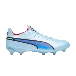 Кроссовки King Ultimate FG AG Puma, синий 107563 02 | silver sky/black/fire orchid