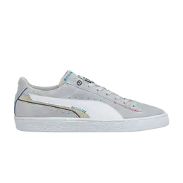 Кроссовки Suede Puma, серый 382875 03 | harbor mist/white/putty