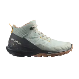 Кроссовки Wmns Outpulse Mid GORE-TEX Salomon, серый l41593800 | wrought iron/ebony/blazing orange