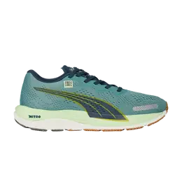Кроссовки First Mile x Wmns Velocity Nitro 2 Puma, синий 377292 02 | adriatic/dark night/fresh pear