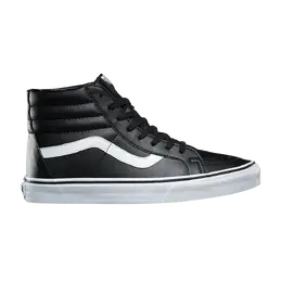 Кроссовки Sk8-Hi Reissue Classic Tumble Leather Vans, черный vn0a2xsbnqr | black/true white
