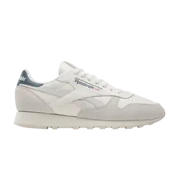 Кроссовки Classic Leather Reebok, кремовый 100032773 | chalk/stucco/hoops blue