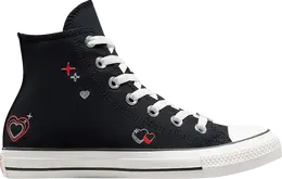 Converse Кроссовки Wmns Chuck Taylor All Star High 'Y2K Heart - Black', черный a09116c | black
