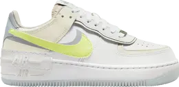 Nike Кроссовки Wmns Air Force 1 Shadow 'White Lemon Twist', белый fb7582 100 | white