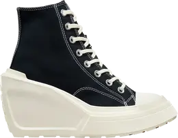 Converse Кроссовки Wmns Chuck 70 De Luxe Wedge 'Black Egret', черный a06478c | black