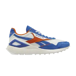 Кроссовки Classic Leather Legacy AZ Reebok, синий gy9796 | chalk/vector blue/smash orange