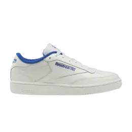 Кроссовки Club C 85 Reebok, кремовый ie9388 | chalk/vector blue/vector red