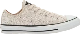 Кроссовки Converse Wmns Chuck Taylor All Star Low Glitter Shine - Cream, кремовый 569404c | cream
