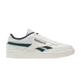 Кроссовки Club C Revenge Reebok, кремовый 100033712 | chalk/vector navy/cyber mint