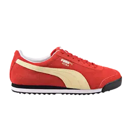 Кроссовки Roma Suede Puma, красный 365437 13 | high risk red/summer melon