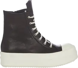 Кроссовки Rick Owens Wmns Lido Mega Bumper High 'Black Milk', черный rp01d2859 loo 911 | black