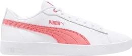 Кроссовки Puma Wmns Smash V2 Shell Pink, белый 365208 05 | white
