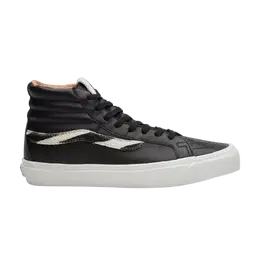 Кроссовки OG Sk8-Hi LX Vans, черный vn0003t0ij0 | (premium leather/pony hair) zebra