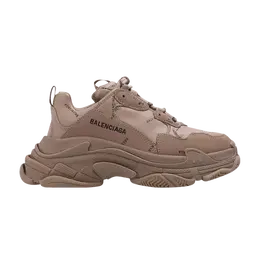 Кроссовки Balenciaga Wmns Triple S Sneaker Allover Logo - Dark Beige, коричневый 524039 w2fa1 9911