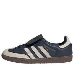 Кроссовки samba lt 'aurora ink white gold' Adidas, черный jh5705 | aurora ink/cream white/gold metallic