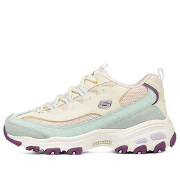 Кроссовки d'lites 1.0 'blue yellow pink' Skechers, синий 896062-ntmt | blue/yellow/pink