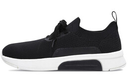 Кроссовки Modern Jogger Lifestyle женские с низким верхом черного цвета Skechers 68716-blk