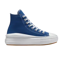 Кроссовки Converse Wmns Chuck Taylor All Star Move Platform High Armor Blue, синий a09395c | armor blue