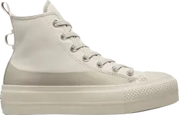 Кроссовки Converse Wmns Chuck Taylor All Star Lift Platform High Desert Sand, кремовый a04262c | cream