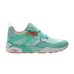 Кроссовки Blaze of Glory Woven Puma, зеленый 361660 03 | holiday/white/desert flower