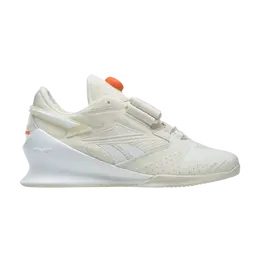 Кроссовки Wmns Legacy Lifter 3 Reebok, белый 100063302 | classic white/footwear white/smash orange