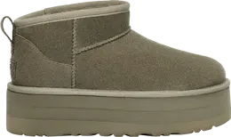 Ugg Кроссовки Wmns Classic Ultra Mini Platform Boot 'Moss Green', зеленый 1135092 msg | green