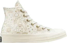 Кроссовки Converse Wmns Chuck 70 High Golden Elements, кремовый a02207c | cream