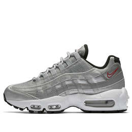 Кроссовки air max 95 qs 'silver bullet' Nike, мультиколор 814914-002 | mtlc slvr/vrsty rd-black-white