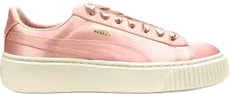 Кроссовки Puma Wmns Basket Platform Satin - Pink, розовый 365719 01 | pink
