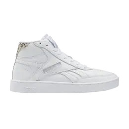 Кроссовки Wmns Club C Form High Reebok, белый fz6027 | cloud white/core black/pure grey