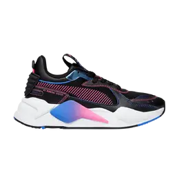 Кроссовки RS-X Big Kid Puma, черный 395496 01 | black/ravish/ultra blue