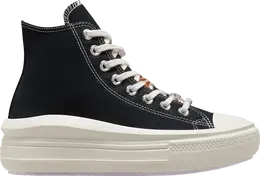 Converse Кроссовки Wmns Chuck Taylor All Star Move Platform High 'DIY Beads', черный a06097c | black