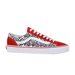 Кроссовки Style 36 Vans, красный vn0a3dz3so5 | racing red/true white/black