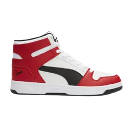 Кроссовки Rebound LayUp SL Puma, белый 369573 14 | white/black/high risk red