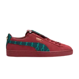 Кроссовки Dapper Dan x Suede Puma, красный 390988 01 | intense red/varsity green