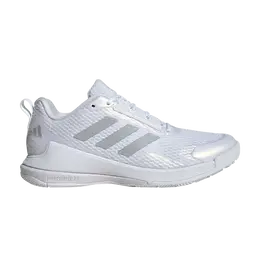 Adidas Кроссовки Wmns Novaflight 2 Indoor, цвет White Silver Metallic ig1609 | white silver metallic