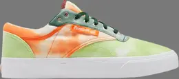 Кроссовки club c coast 'tie dye - electric flash orange' Reebok, зеленый 0001180 | green
